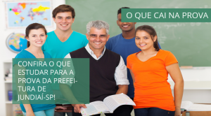 o que cai na prova prefeitura jundiai sp