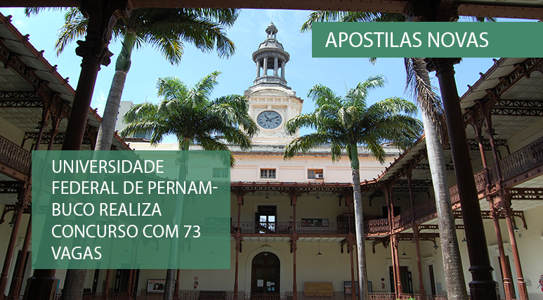 Apostila Concurso Universidade Federal De Pernambuco 2015