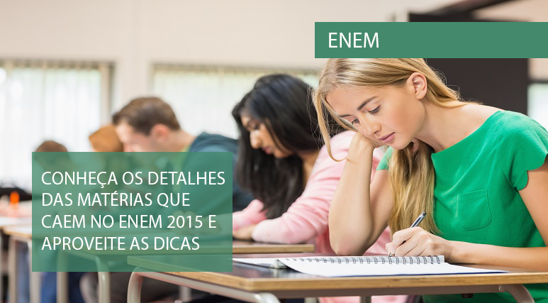 enem matérias