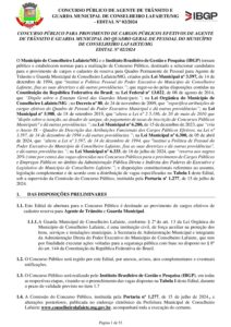 edital prefeitura de conselheiro lafaiete pdf