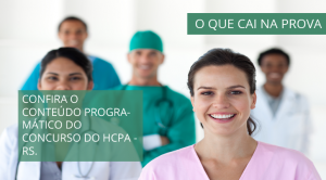 o que cai na prova hcpa 2015