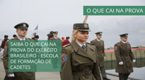 o que cai na prova exercito cadetes