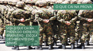 o que cai na prova exercito esa