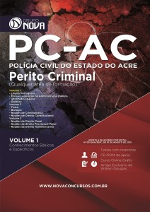 PC AC Perito Criminal Volume 1