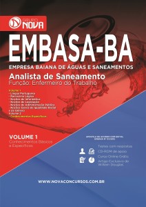 EMBASA BA Analista de Saneamento Enfermeiro do Trabalho Vol 1