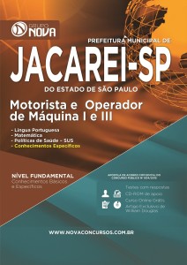 Pref de Jacarei Motorista e Operador de Maquina