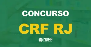 Farmacêutico preparando medicamento na drogaria. Texto sobre a imagem CRF RJ