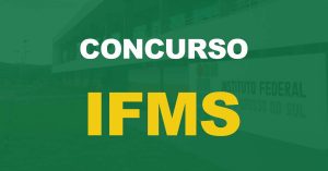 Concurso IFMS: Inscrições prorrogadas até quinta (15)