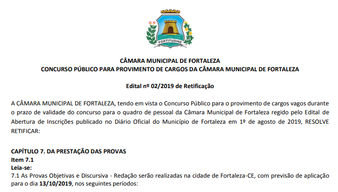 Câmara de Fortaleza