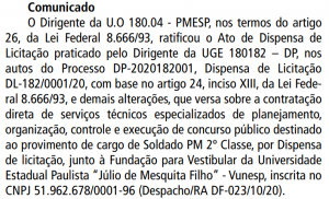 Banca PM SP