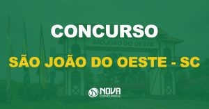 prefeitura de são joão do oeste oferta vagas para cargos de nível fundamental e superior