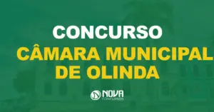 Fachada da Prefeitura de Olinda. Texto sobre a imagem Concurso Câmara Municipal Olinda. Créditos: Divulgação Prefeitura