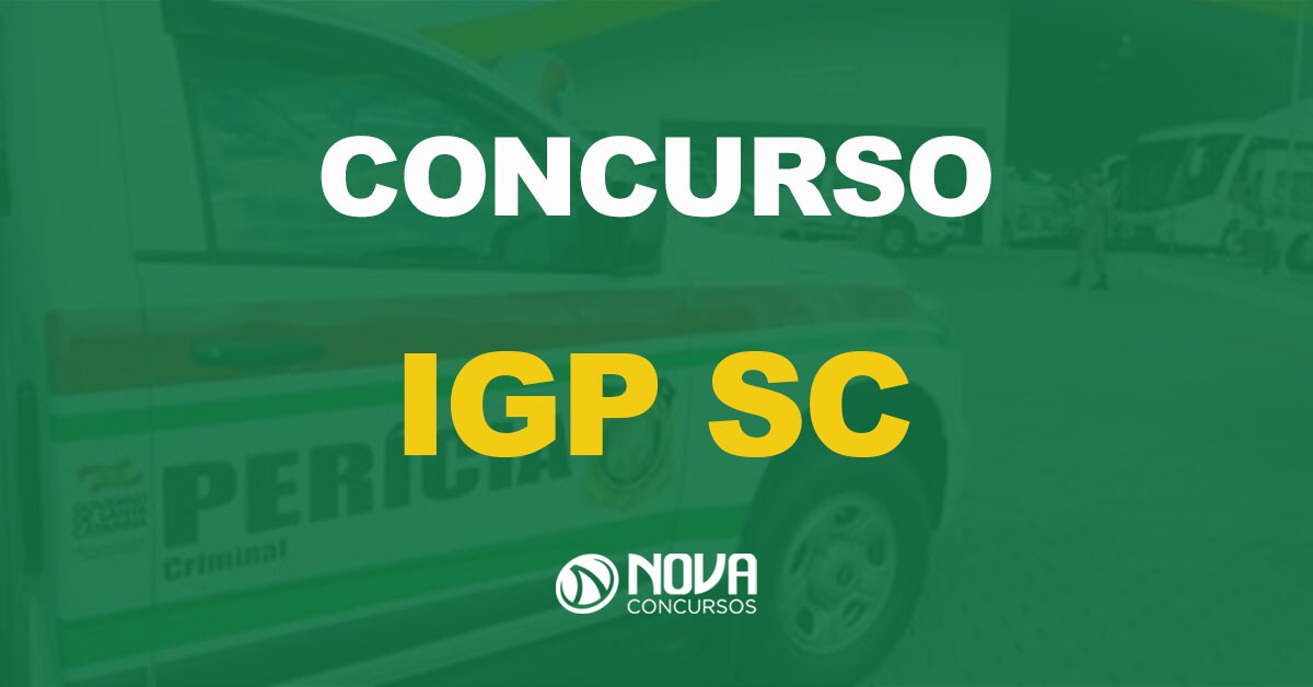 Concurso IGP SC: tudo sobre o edital aberto - Blog Aprova Concursos -  Notícias