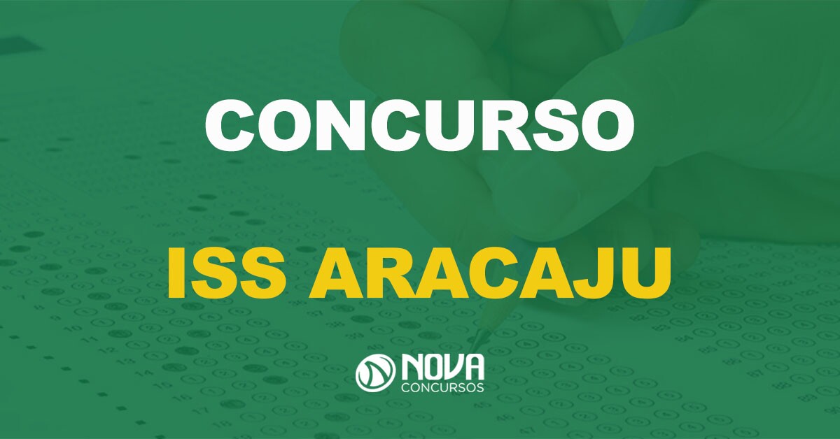 concurso publico iss aracaju sergipe