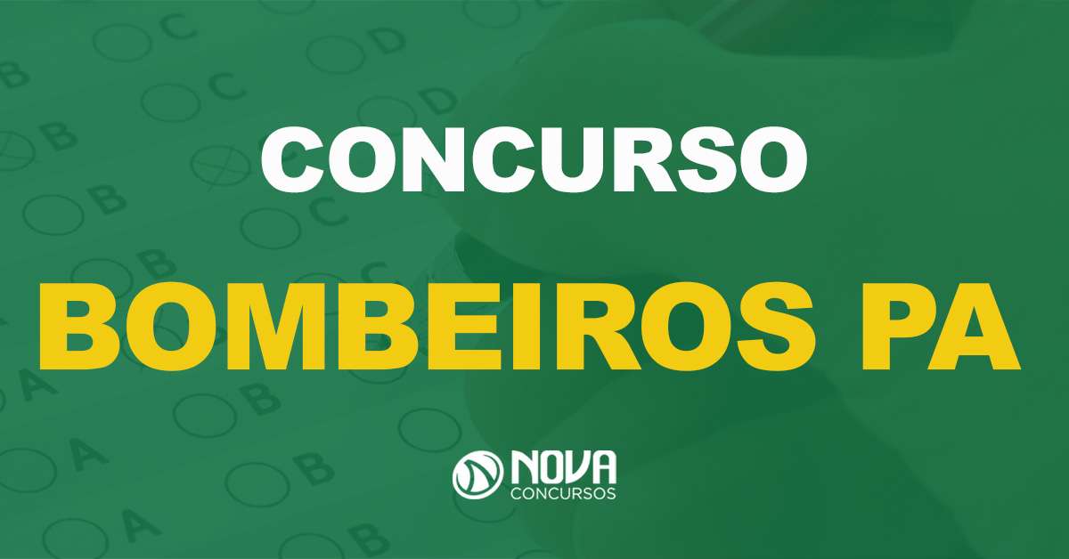 concurso Bombeiros PA