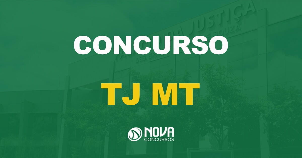 concurso público tj mt