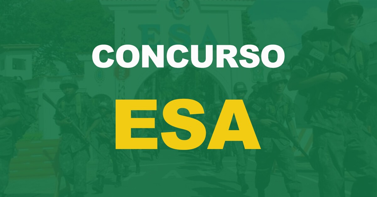 Edital concurso ESA 2024 publicado. 1.095 vagas! | Nova Concursos