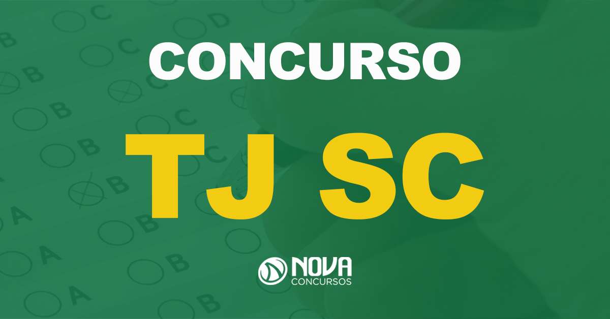 concurso TJ SC