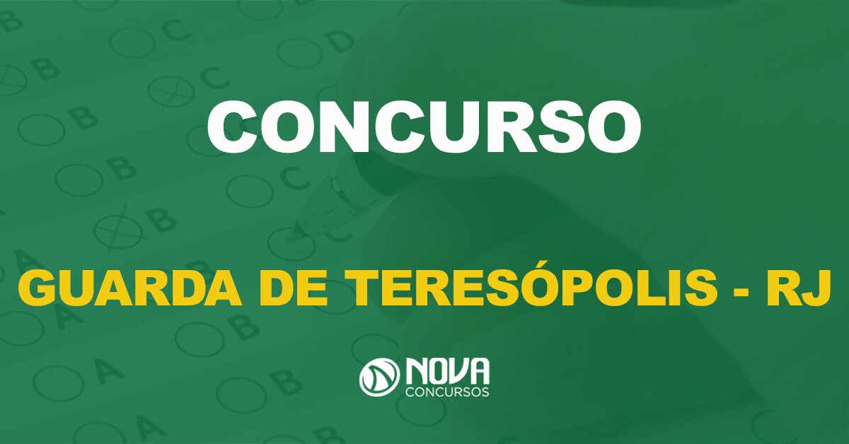 concurso guarda de teresopolis