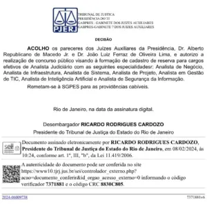 autorizacao concurso tjrj