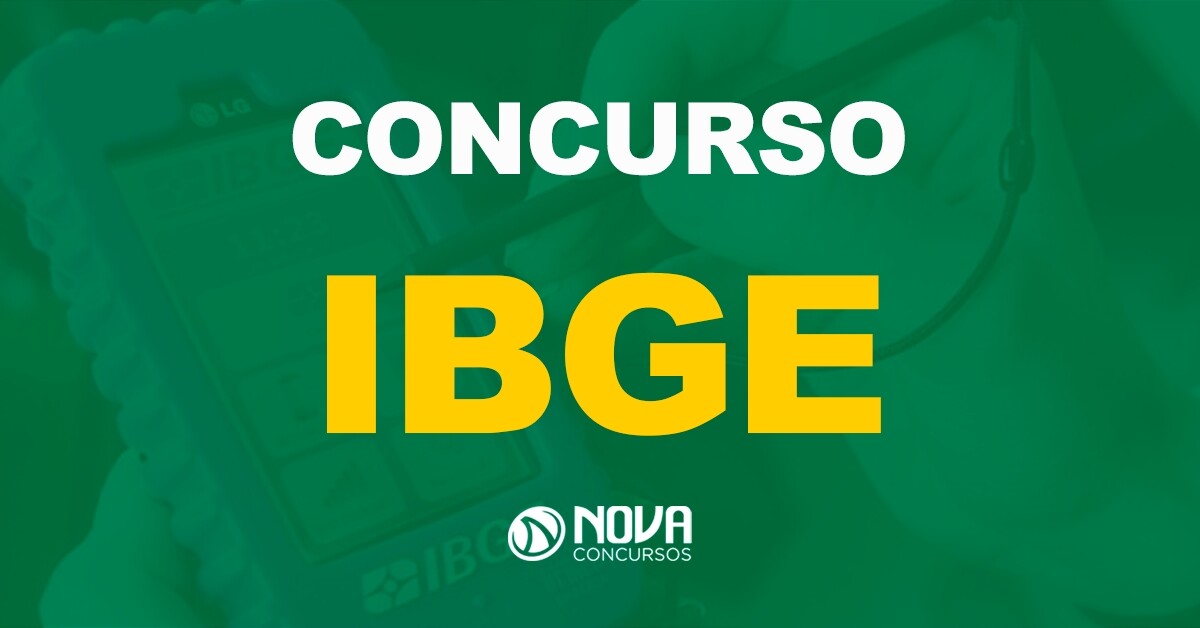 Prazo se encerrando - Encerra nesta sexta (21) inscrições para 206 mil vagas no concurso IBGE.