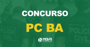 Concurso PC BA: "Edital nos próximos dias". Volta a afirmar o governador!