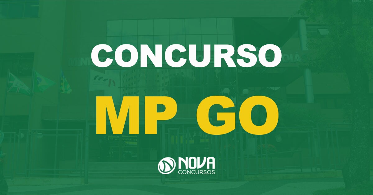 Concurso MP GO: Saiu o edital. Salários de até R$ 8,9 mil!