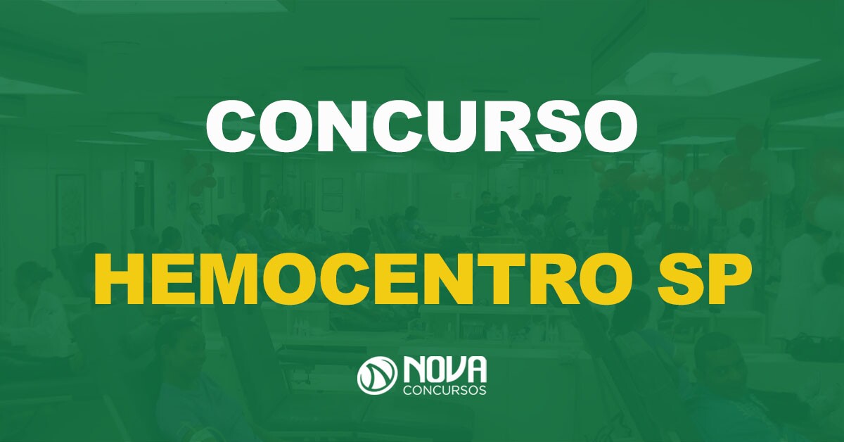 concurso hemocentro sp