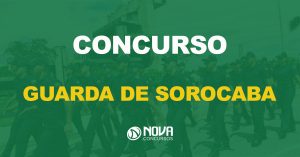 Concurso Guarda Municipal Sorocaba 2022 com edital previsto e déficit de cerca de 60 servidores