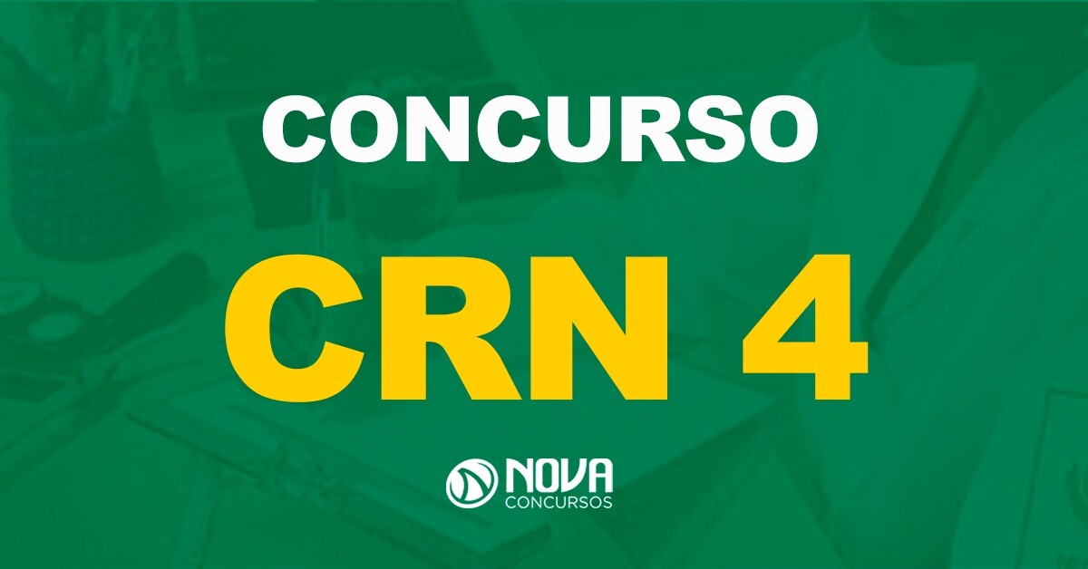 Concurso CRN 4: Edital previsto para 2022. Instituto Quadrix é a banca.