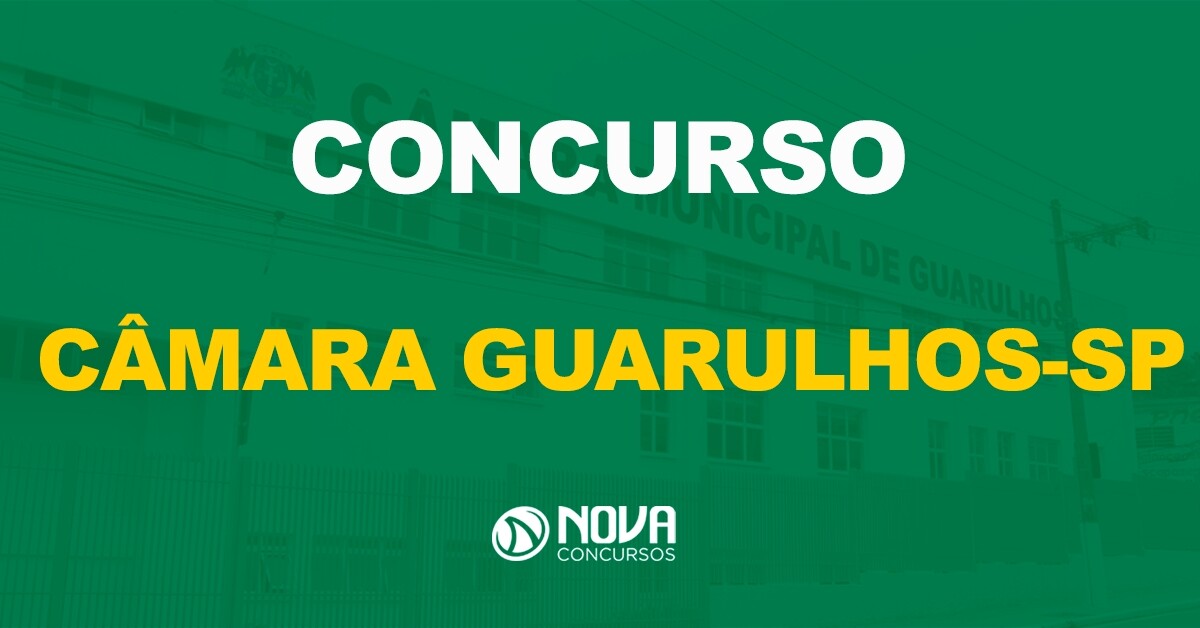 Concurso Câmara de Guarulhos - SP: Instituto Consulpam será o organizador do certame!