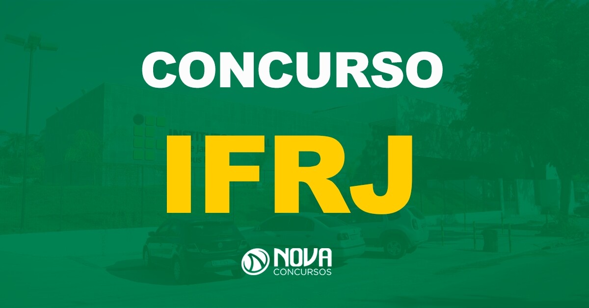 Concurso IFRJ 2021 inscreve para 53 vagas até este domingo, 22
