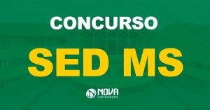 Concurso SED MS: Edital em fevereiro. Previsão de 722 vagas!