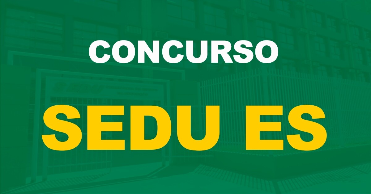 Concurso SEDU ES: Órgão terá oferta de vagas em 2023, informa governador!