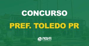 Prefeitura de Toledo abre concursos públicos com 41 vagas para diversos cargos de nível fundamental, médio e superior