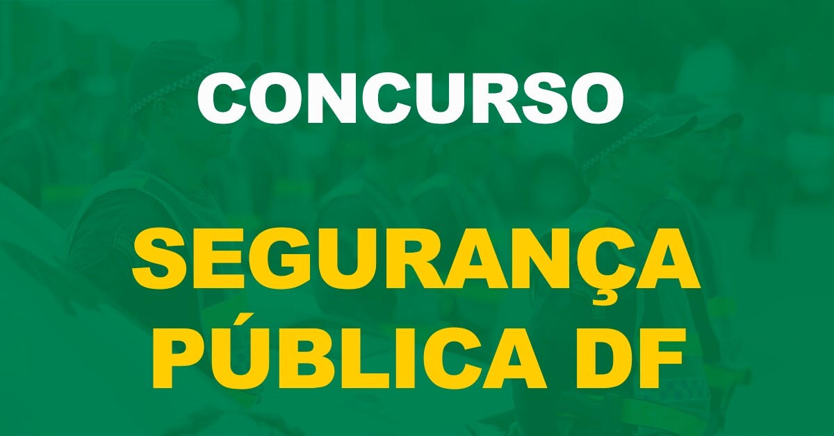 Concurso Segurança Pública DF: Governador assina reajuste salarial de 10%!