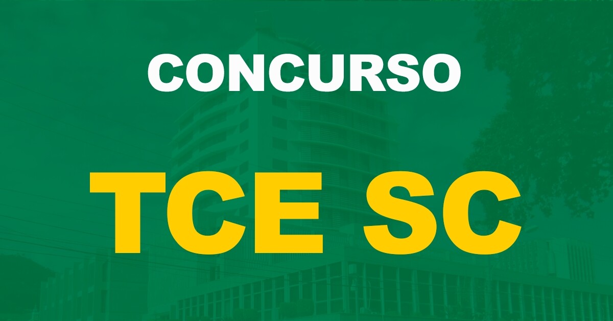 Concurso TCE SC: Novo edital em breve, informa conselheiro-presidente!