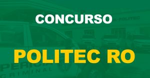 Concurso Politec RO: Inscrições até segunda-feira (16/05)!