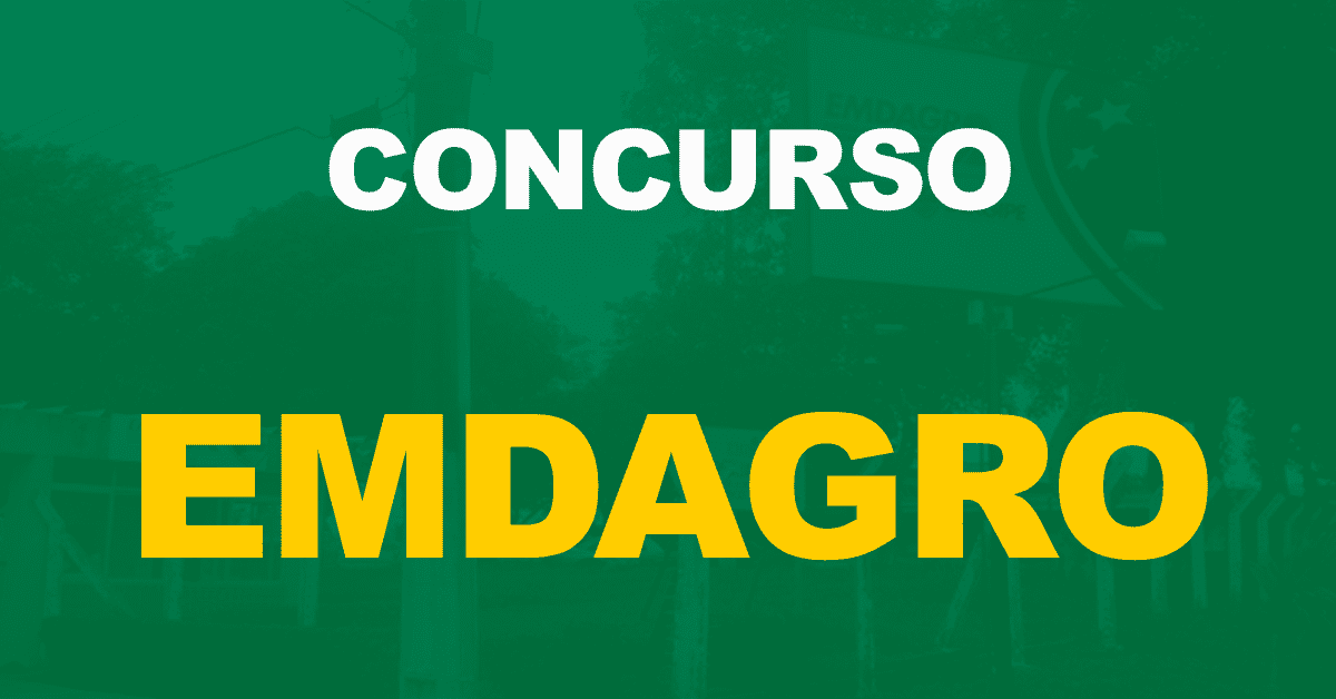 Concurso Emdagro SE: Retificação prorroga o período de inscrições. Confira!