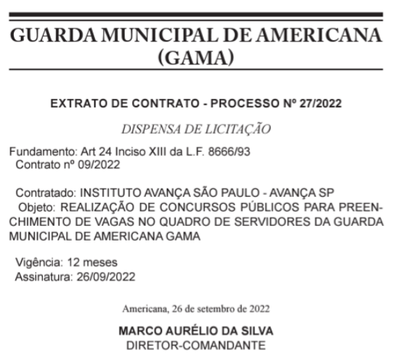 Concurso Prefeitura de Americana SP: saiu edital para 298 vagas