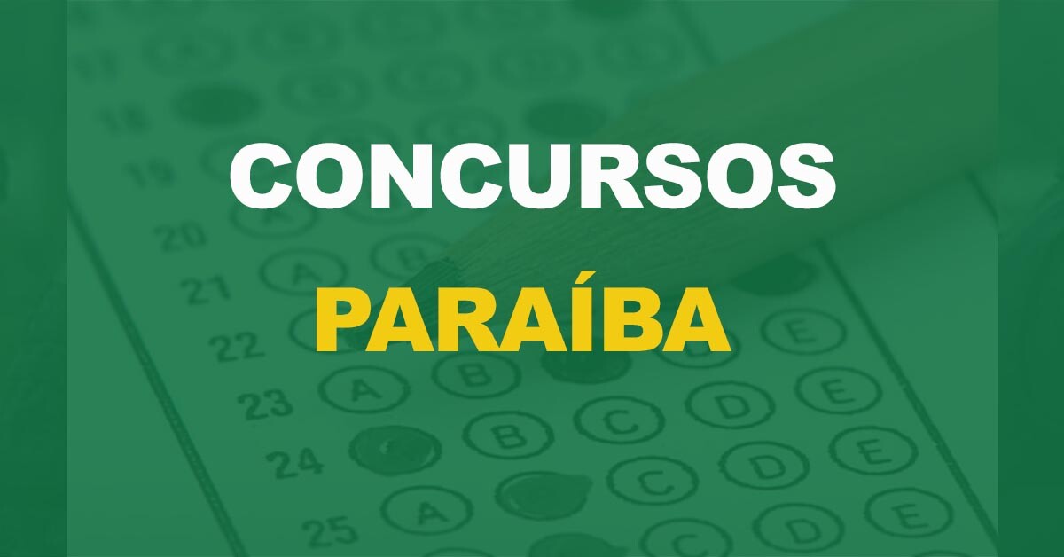 Concursos PB: Governador confirma 2 mil vagas. Confira quais são os órgãos!