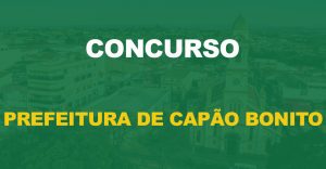 Concurso Prefeitura de Capão Bonito: Edital aberto para Guarda Municipal