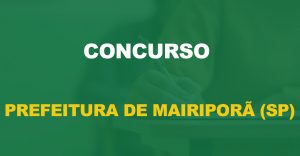 Concurso Prefeitura de Mairiporã (SP): Edital publicado