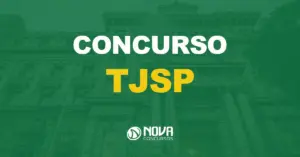 fachada do tribunal de justiça de são paulo com texto sobre a imagem escrito concurso TJSP