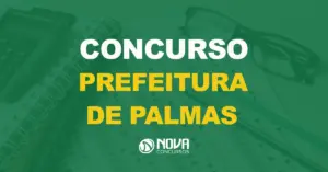 Cartão de resposta sobre um caderno com lápis, representando a preparação para o concurso Prefeitura de Palmas