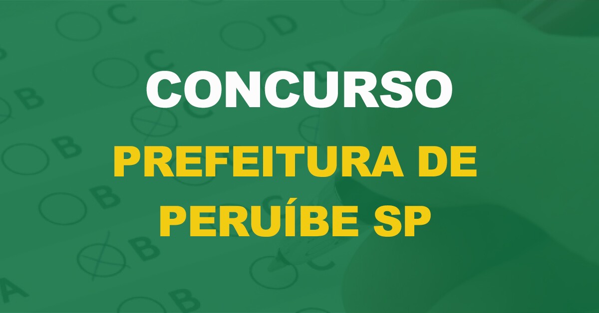 Concurso Prefeitura de Peruíbe SP: Saiu o edital para área da educação!