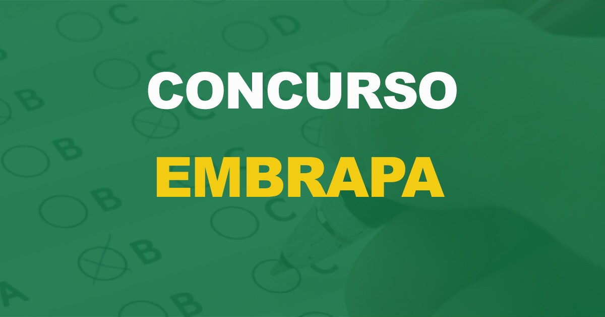 Concurso Embrapa: Edital é previsto para 2024 com 890 vagas!