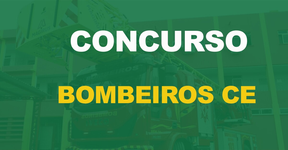 Concurso Bombeiros CE: Comandante-geral confirma a realização de certame!