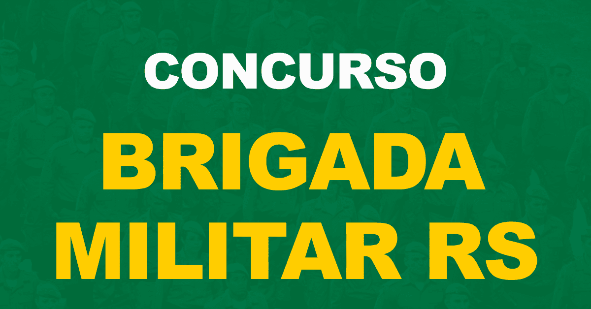 Concurso Brigada Militar RS: Nível superior será exigido? Entenda!