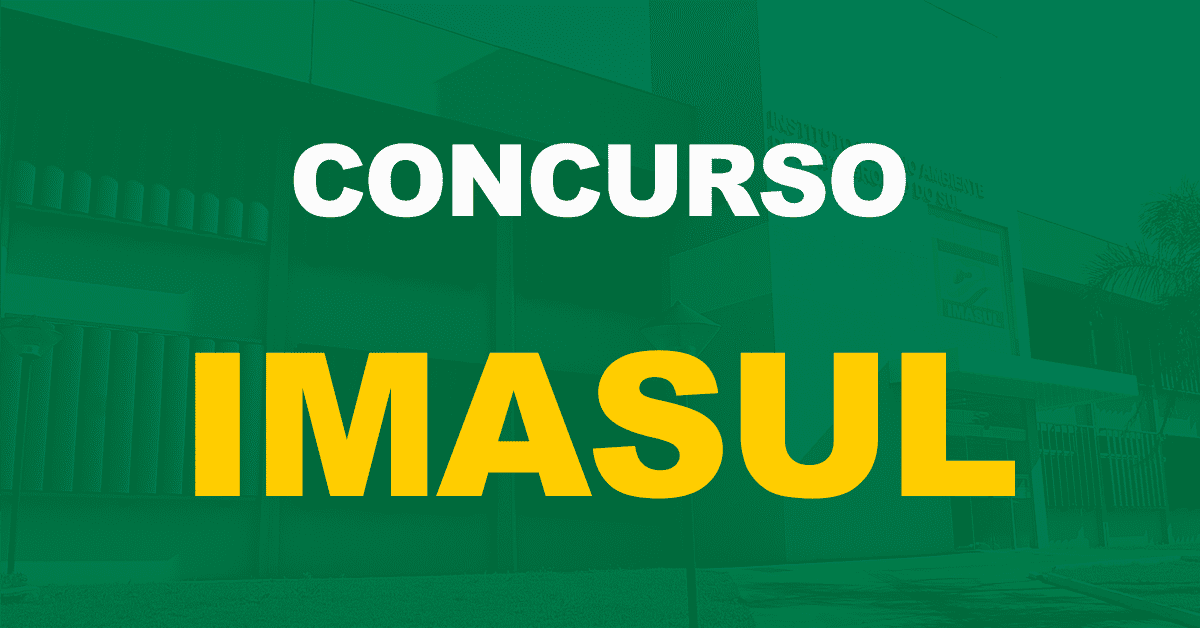 Concurso Imasul: Edital autorizado. 99 vagas de níveis médio e superior!